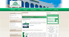 Desktop Screenshot of banque-comores.km
